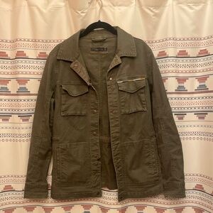 Olive green jacket